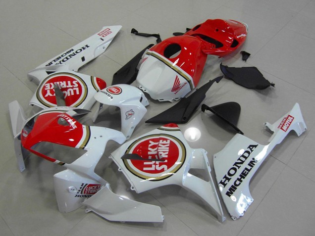 Carena Moto Honda CBR600RR 2005-2006 - Bianco Rosso Lucky Strike