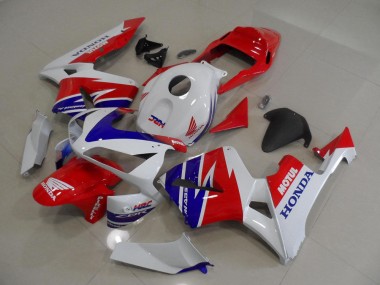 Carena Moto Honda CBR600RR 2005-2006 - Bianco Rosso Blu Motul HRC Fabbrica