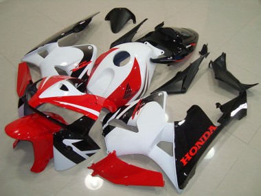 Carena Moto Honda CBR600RR 2005-2006 - Bianco Rosso Nero Fabbrica