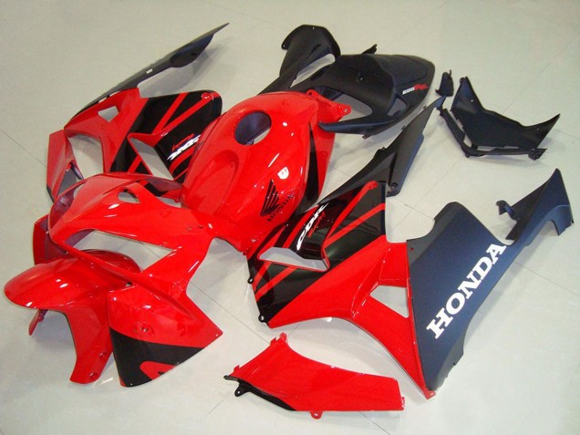 Kit Carena Moto Honda CBR600RR 2005-2006 - Rosso Nero