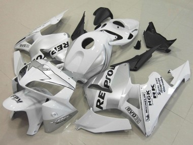 Carena Moto Honda CBR600RR 2005-2006 - Bianco Argento Nero Repsol Fabbrica