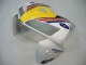 Carena Moto Honda CBR600RR 2005-2006 - Blu Bianco Giallo Rothmans