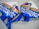 Carena Moto Honda CBR600RR 2005-2006 - Blu Bianco Giallo Rothmans
