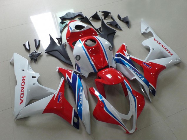 Carena Moto Honda CBR600RR 2007-2008 - Bianco Rosso Azzurro Chiaro HRC