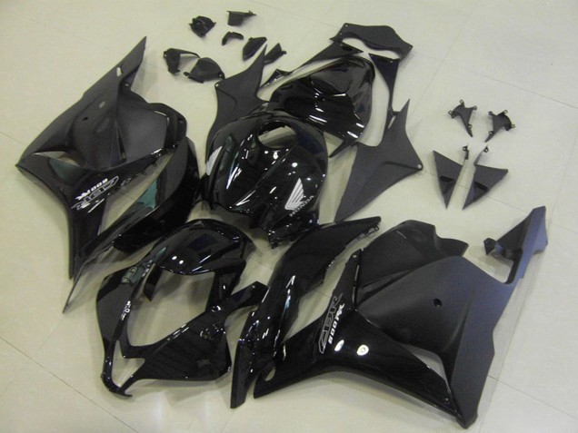Carena Moto Honda CBR600RR 2009-2012 - Nero Lucido Nero Opaco OEM Stile