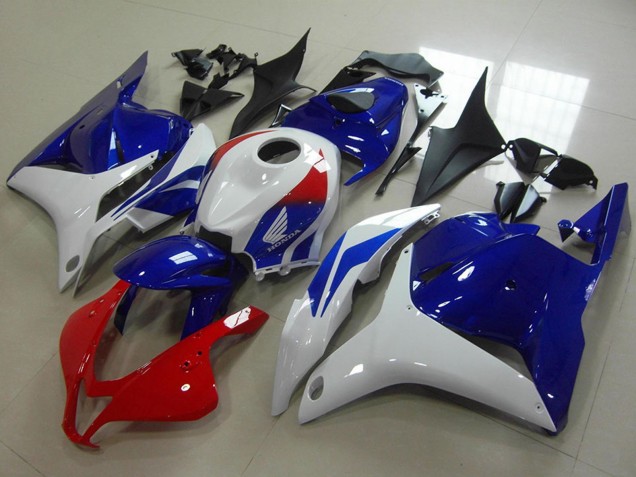 Carena Moto Honda CBR600RR 2009-2012 - Bianco Rosso Blu