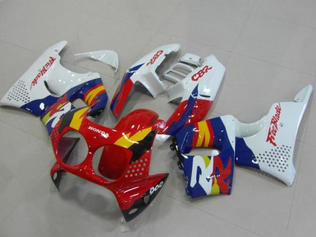 Carena Moto Honda CBR900RR 893 1992-1993 - Bianco Rosso Blu Giallo