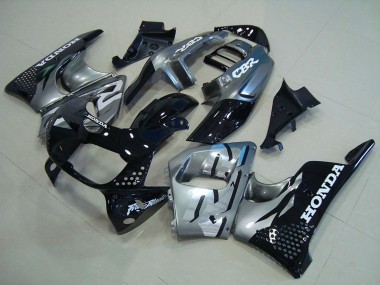 Carena Moto Honda CBR900RR 893 1996-1997 - Argento Nero Lucido Fabbrica
