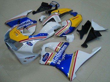 Carena Moto Honda CBR900RR 919 1998-1999 - Bianco Blu Giallo Rothmans Fabbrica