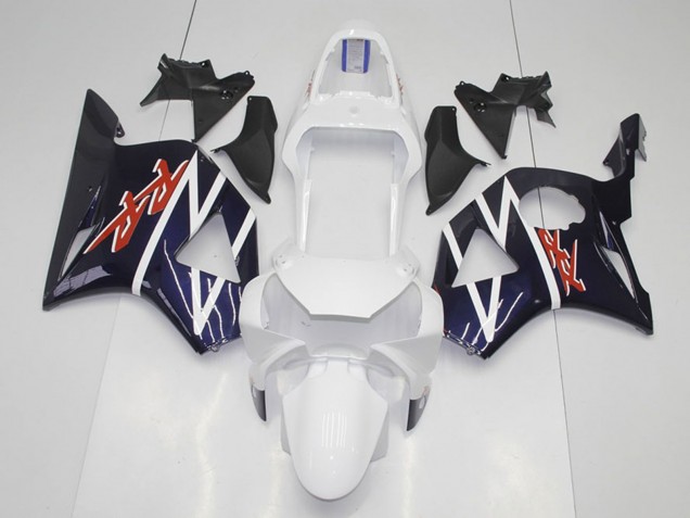 Carena Moto Honda CBR900RR 954 2002-2003 - Blu Scuro Bianco