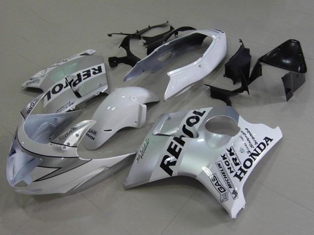 Carena Moto Honda CBR1100XX Blackbird 1996-2007 - Bianco Nero Repsol