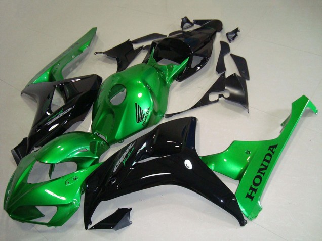 Carena Moto Honda CBR1000RR 2006-2007 - Verde Nero Lucido