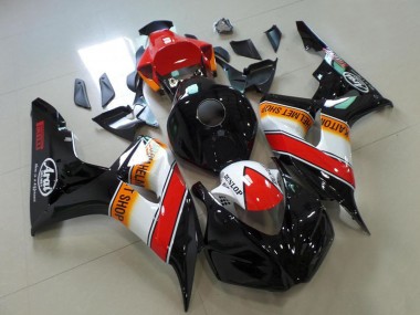 Carena Moto Honda CBR1000RR 2006-2007 - Rosso Bianco Arancia Nero Lucido Corsa Fabbrica