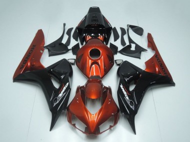 Carena Moto Honda CBR1000RR 2006-2007 - Rosso Nero Lucido Fabbrica