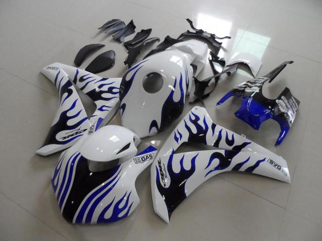 Carena Moto Honda CBR1000RR 2008-2011 - Bianco Blu Fiamma Corsa