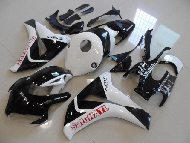 Carena Moto Honda CBR1000RR 2008-2011 - Bianco Nero Lucido Rosso Satuhati