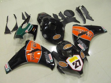Carena Moto Honda CBR1000RR 2008-2011 - Nero Lucido Arancia HM Plant 27 Fabbrica