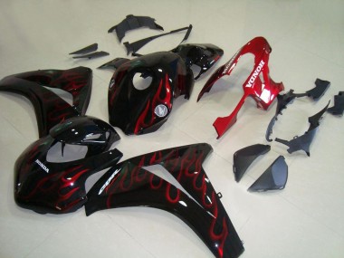 Carena Moto Honda CBR1000RR 2008-2011 - Nero Lucido Rosso Fiamma Corsa Fabbrica