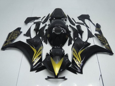 Carena Moto Honda CBR1000RR 2012-2016 - Nero Lucido Oro Fabbrica