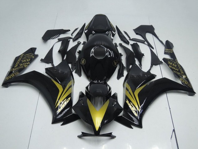 Carena Moto Honda CBR1000RR 2012-2016 - Nero Lucido Oro