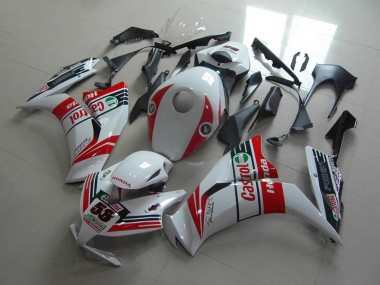 Carena Moto Honda CBR1000RR 2012-2016 - Bianco Rosso Verde Castrol Fabbrica