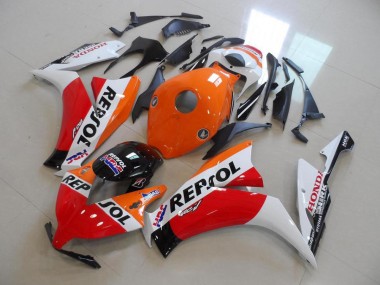 Kit Carena Moto Honda CBR1000RR 2012-2016 - Arancia Bianco Rosso Nero Lucido Repsol Fabbrica