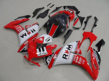 Carena Moto Honda CBR1000RR 2012-2016 - Bianco Rosso Nero Lucido Rpm Fabbrica