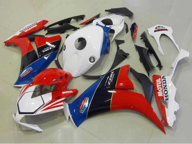 Carena Moto Honda CBR1000RR 2012-2016 - Bianco Blu Rosso Nero Lucido TT Legends