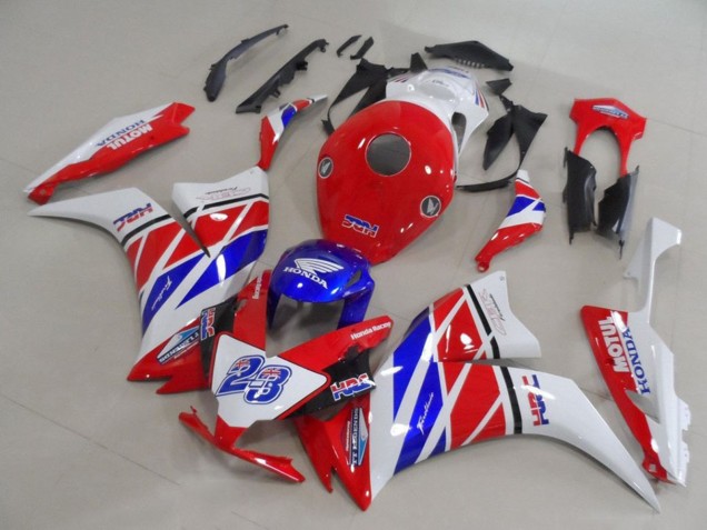 Carena Moto Honda CBR1000RR 2012-2016 - Bianco Rosso Blu HRC 23