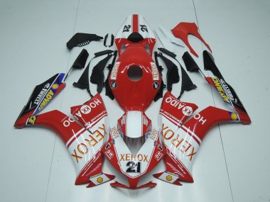 Carena Moto Honda CBR1000RR 2012-2016 - Bianco Rosso Nero Lucido Xerox 21 Fabbrica