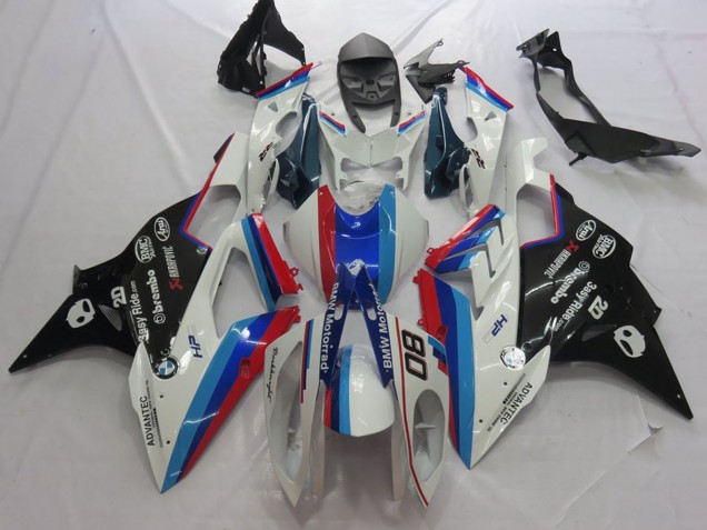 Carena Moto BMW S1000RR 2015-2016 - Bianco Rosso Blu Nero Lucido Motorrad
