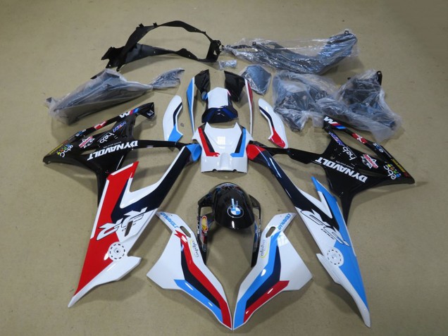 Kit Carena Moto ABS BMW S1000RR 2019-2022 - Bianco Blu Rosso Nero