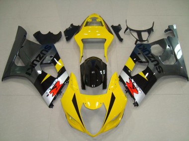Carena Moto Suzuki GSXR 1000 2003-2004 - Giallo Argento Grigio Nero Rosso Fabbrica