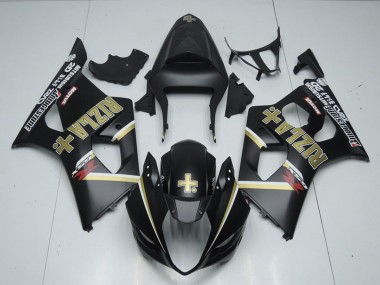 Carena Moto Suzuki GSXR 1000 2003-2004 - Nero Opaco Rizla Fabbrica