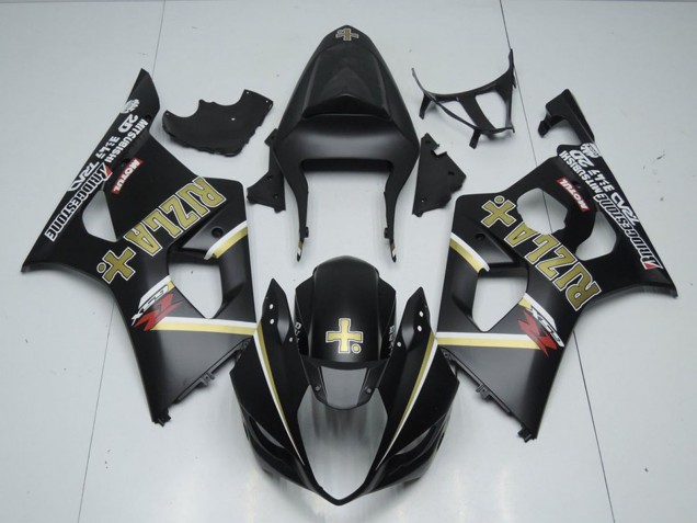 Carena Moto Suzuki GSXR 1000 2003-2004 - Nero Opaco Rizla