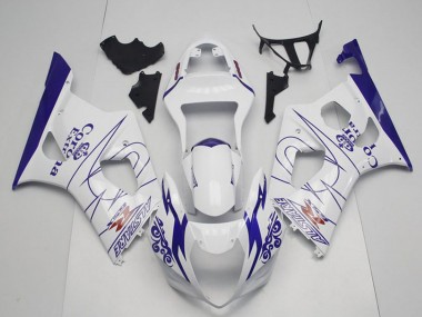 Carena Moto Suzuki GSXR 1000 2003-2004 - Bianco Blu Corona Alstare Fabbrica