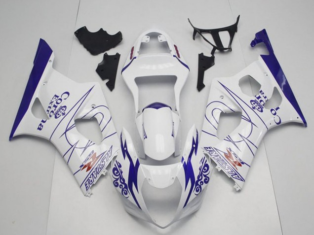Carena Moto Suzuki GSXR 1000 2003-2004 - Bianco Blu Corona Alstare
