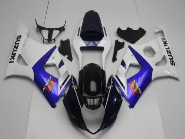 Carena Moto Suzuki GSXR 1000 2003-2004 - Bianco Blu Nero Lucido Rosso Fabbrica