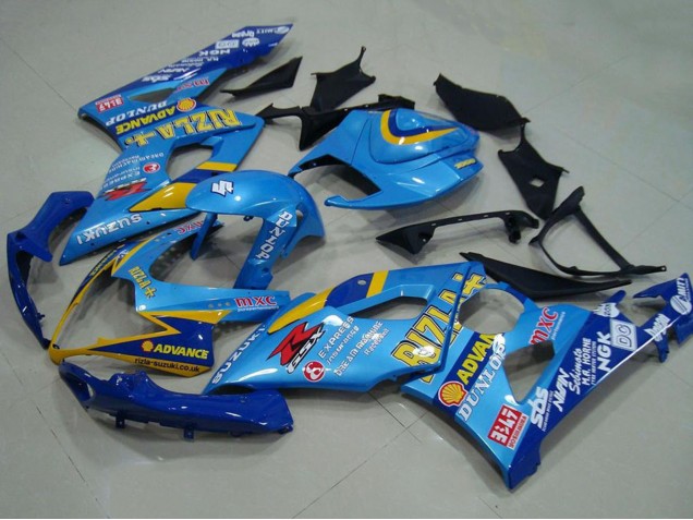 Carena Moto Suzuki GSXR 1000 2005-2006 - Blu Oro Rizla