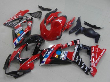 Carena Moto Suzuki GSXR 1000 2007-2008 - Rosso Nero Blu Bianco JOMO Fabbrica