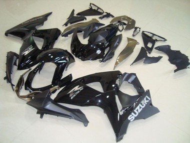 Carena Moto Suzuki GSXR 1000 2009-2016 - Nero Lucido Nero Opaco OEM Stile Fabbrica