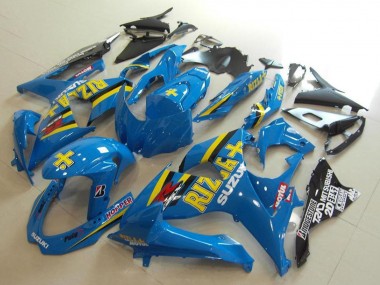 Carena Moto Suzuki GSXR 1000 2009-2016 - Blu Giallo Rizla Hopper Motul Fabbrica