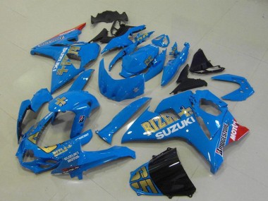 Carena Moto Suzuki GSXR 1000 2009-2016 - Blu Oro Rizla Motul Fabbrica