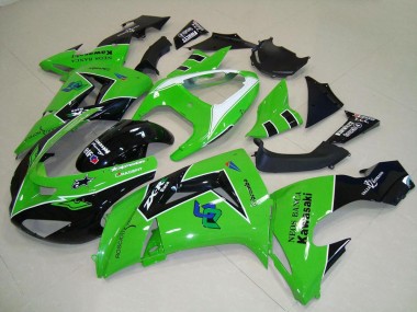 Carena Moto Kawasaki ZX10R 2006-2007 - Verde Bianco Nero Lucido Fabbrica