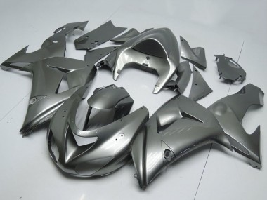 Carena Moto Kawasaki ZX10R 2006-2007 - Grigio Lucido Fabbrica