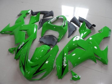 Carena Moto Kawasaki ZX10R 2006-2007 - Verde Nero Banda Fabbrica