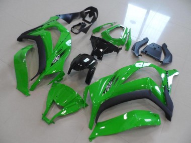 Carena Moto Kawasaki ZX10R 2011-2015 - Verde Nero OEM Stile Fabbrica