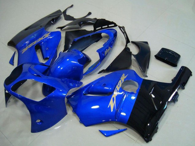 Carena Moto Kawasaki ZX12R 2000-2001 - Blu Nero Lucido