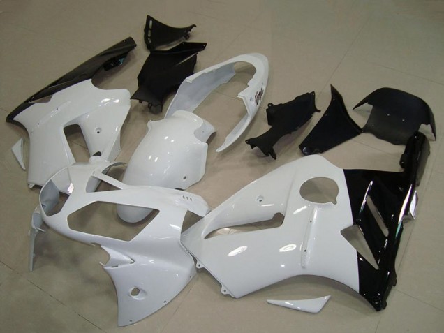Carena Moto Kawasaki ZX12R 2002-2006 - Bianco Nero Lucido