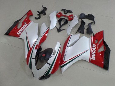 Kit Carena Moto Ducati 1199 2011-2014 - Bianco Rosso Nero Verde Fabbrica